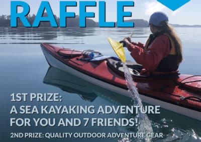 Fundraising raffle: win a sea kayaking adventure!