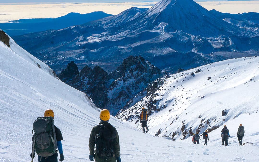Stunning views from Mt Ruapehu