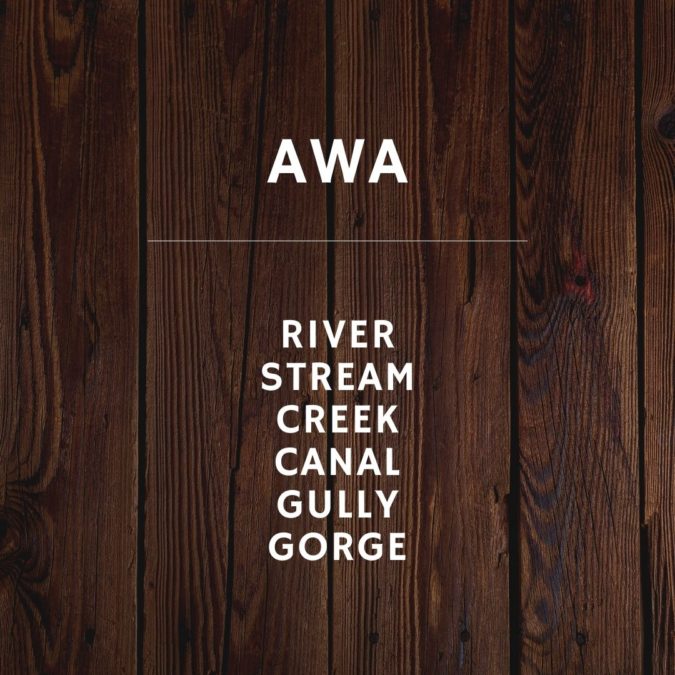 Māori word of the month: Awa