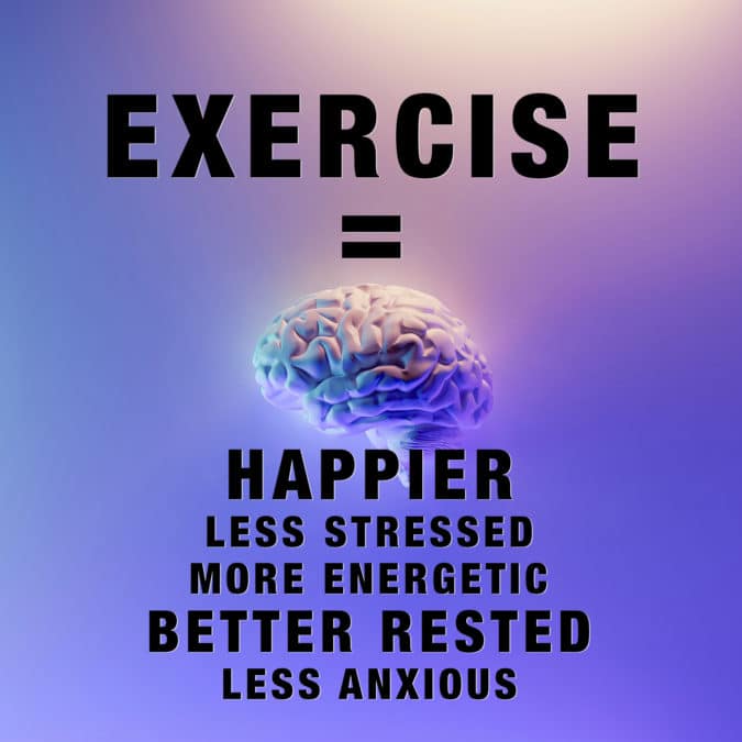 What is your favourite reason to exercise?