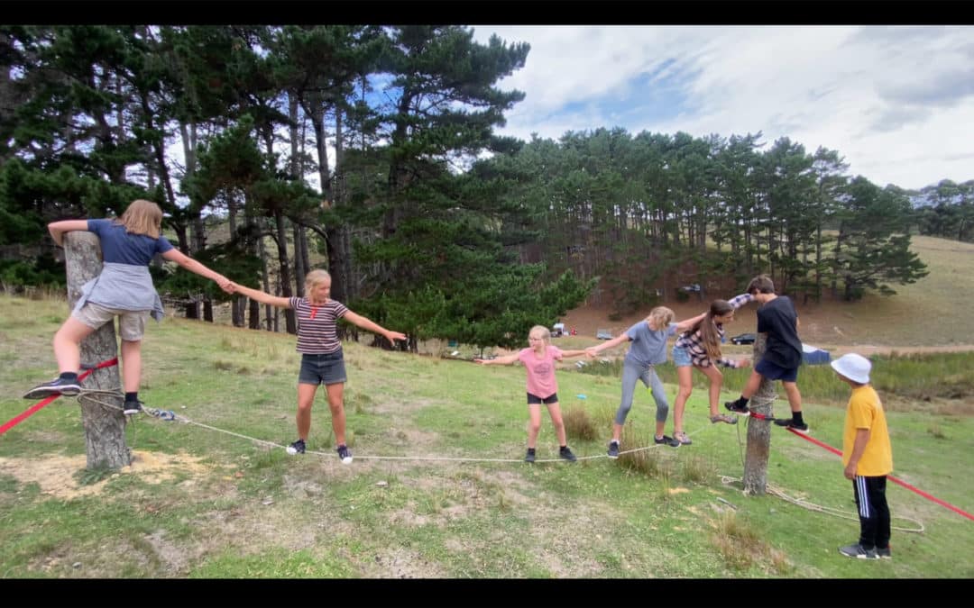 Waiheke Primary team building exercise
