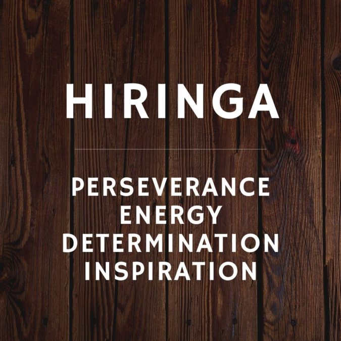 Māori word of the month: HIRINGA