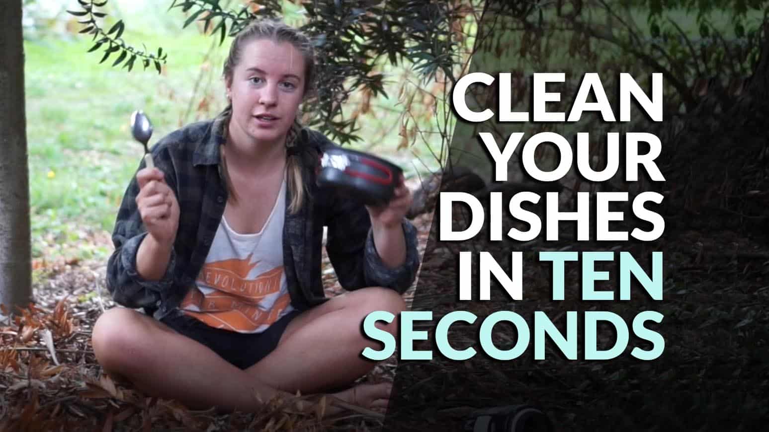 Clean your dishes in 10 seconds