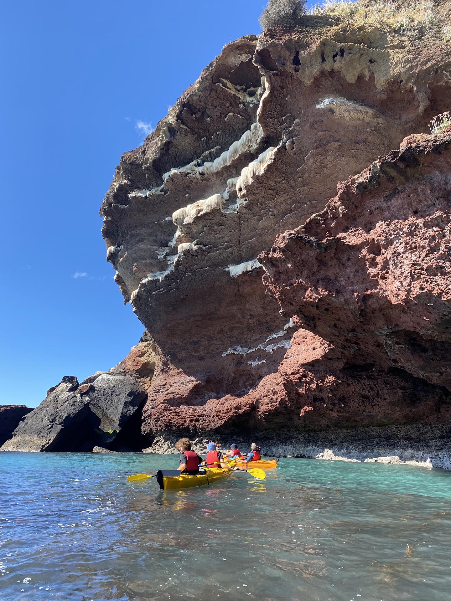 Sea kayak adventure with Cashmere High