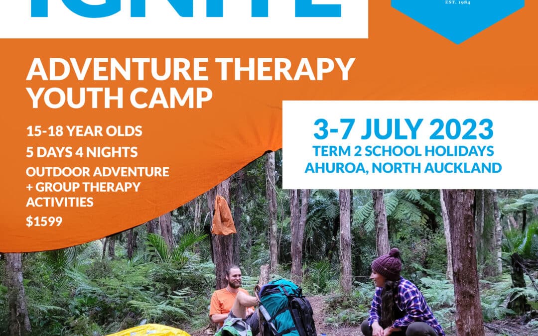 Upcoming programme: Ignite adventure therapy youth camp