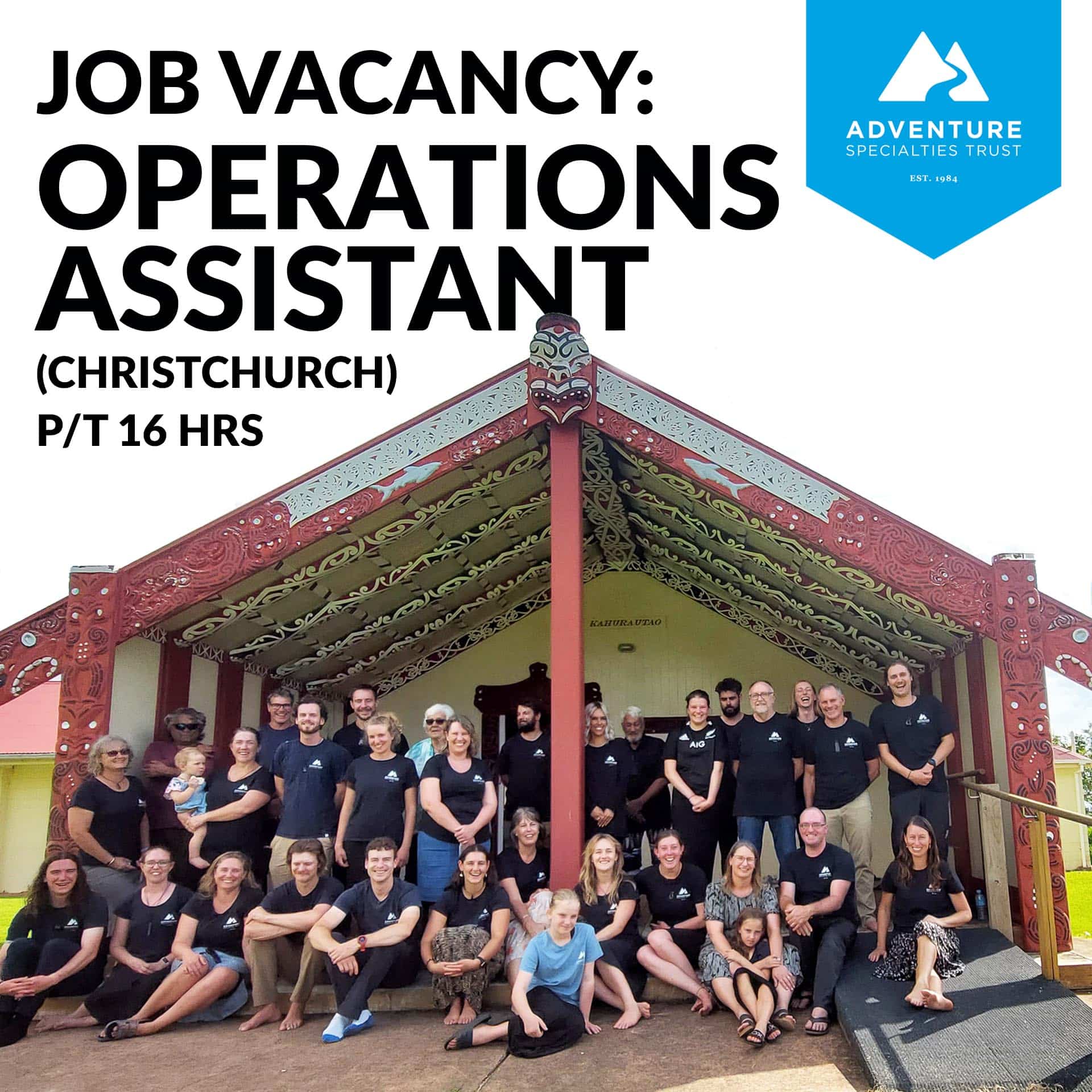 Job vacancy: Operations Assistant