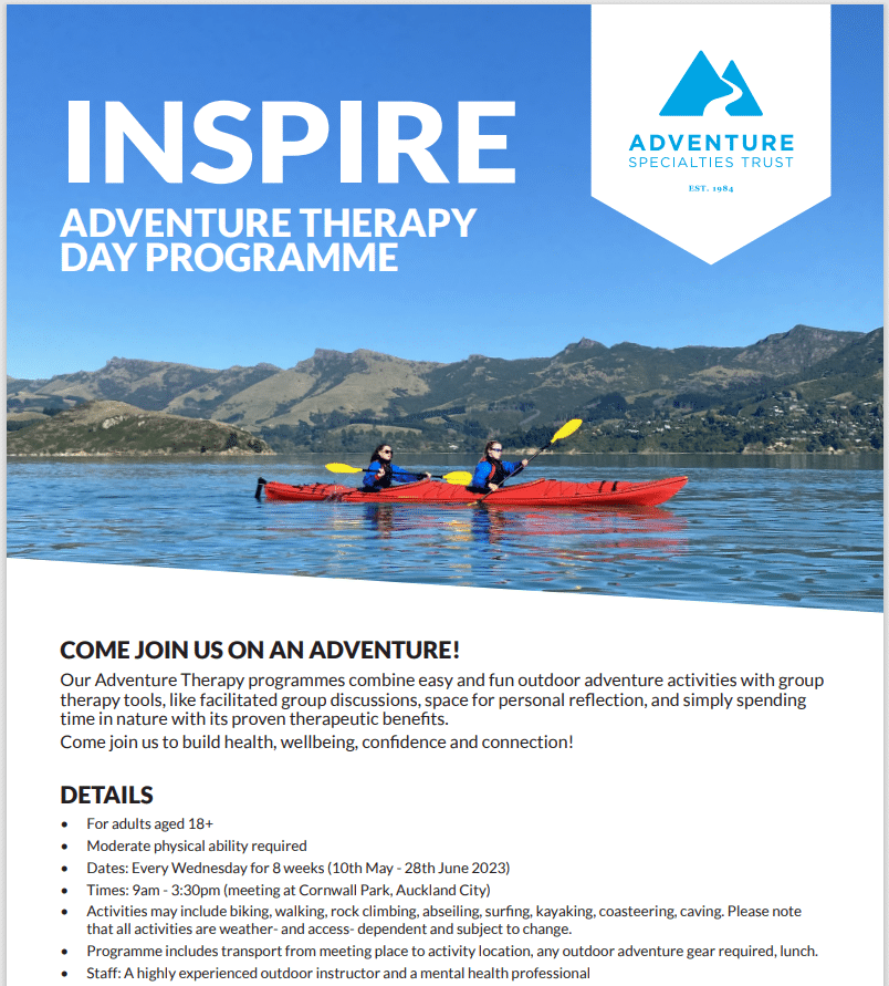 Upcoming programme: Inspire (Auckland)