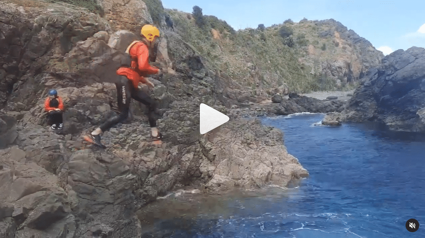 Coasteering with Hobsonville Secondary