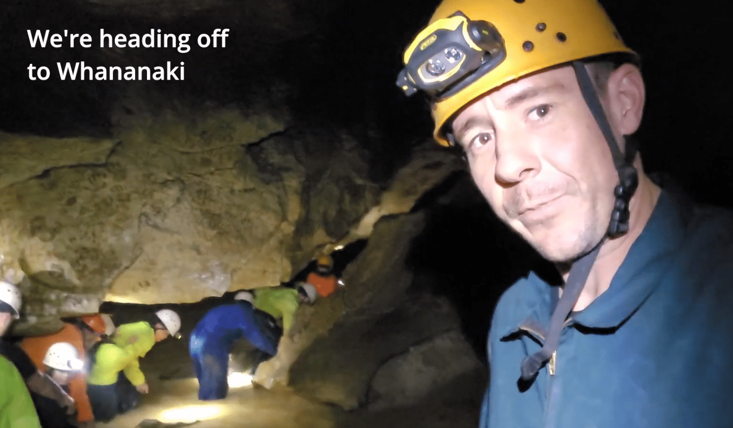 Family Camp caving adventure!