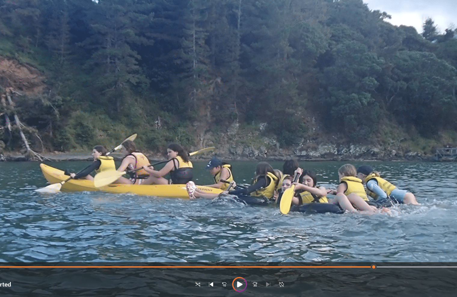 Diocesan Girls School raft building