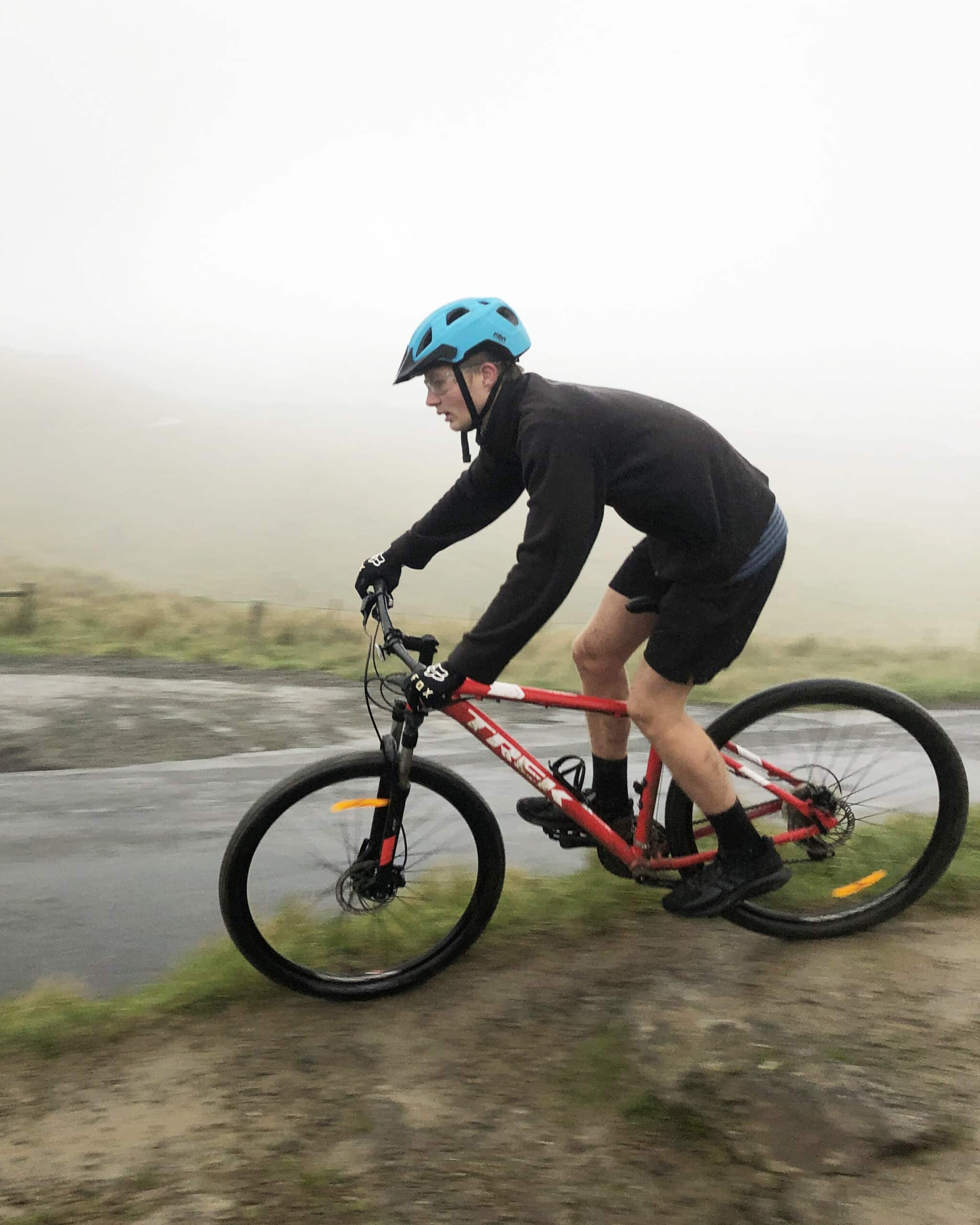 Mountain biking with Cashmere High School