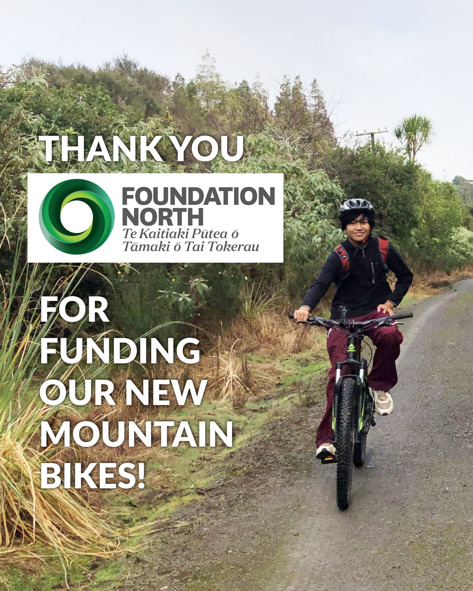 Thank you, Foundation North